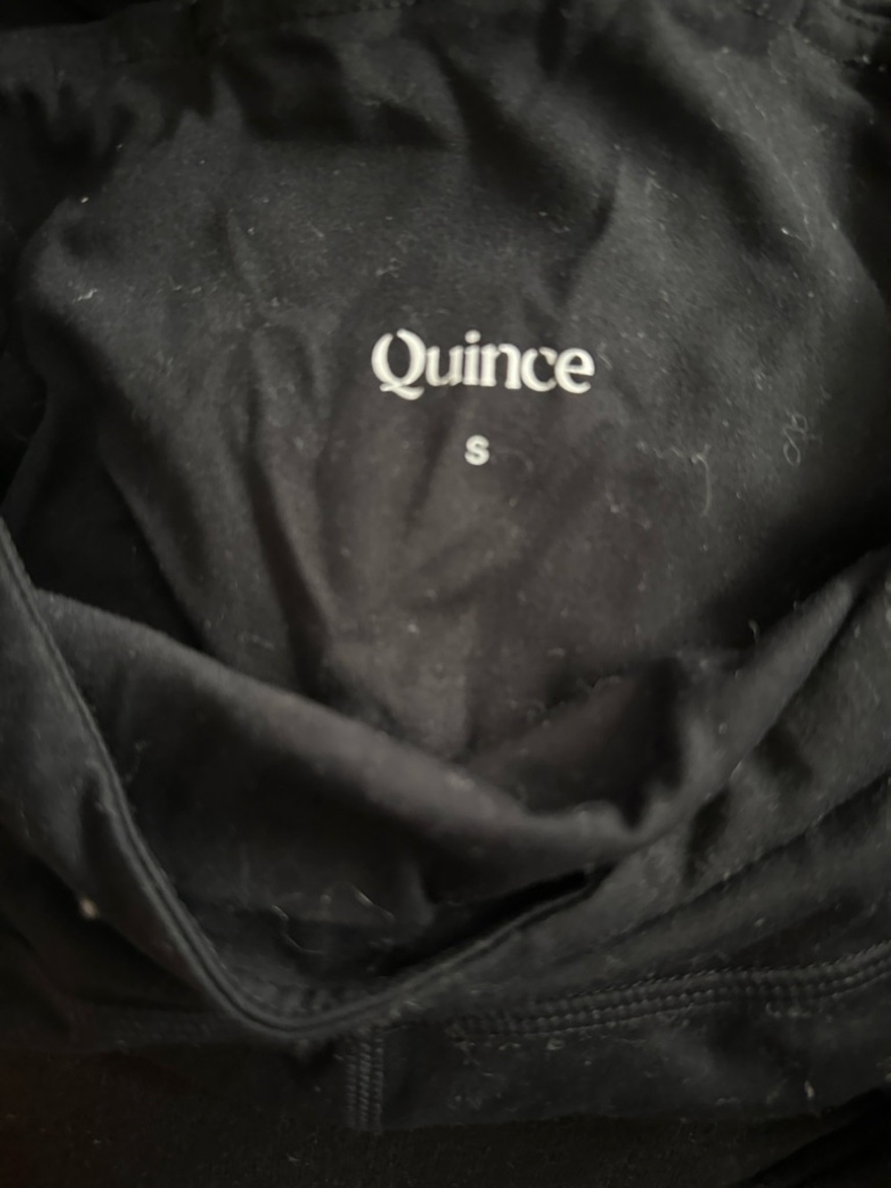 Quince Ultra Form High Rise Capri 21” Inseam Black Small - Picture 4 of 7